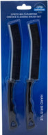 2 Pack Hard Bristle Crevice Cleaning Brush, Grout Cleaner Brush, Toilet Brush, Scrub Brush for Shower Tiles, Gap Cleaning, Household Cleaning Tool...