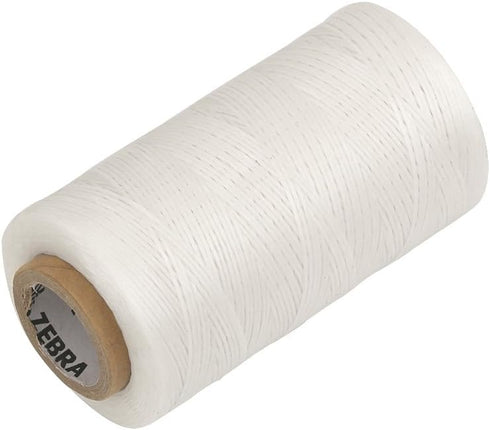 Tenn Well 328 Yards Leather Sewing Waxed Thread, 150D 1MM Hand Stitching Thread for Leather Craft DIY with Needle (White)...