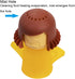 Angry Mom Microwave Cleaner, Mad Mama Microwave Steam Cleaner, Just Add Vinegar and Water, Easily Cleans the Crud in Minutes (Yellow)...