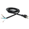 OCS Parts NEMA 5-15 16-Gauge 3-Wire Appliance and Power Tool Cord | 6 Feet | Replacement SJTW Power Cord with Open End...