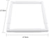 Metuynm Square Embroidery Hoop, 11inch Plastic Cross Stitch Frame Clip White DIY Sewing Tools Hoops Craft Embroidery Snap Frame Hoop for Cross Sti...