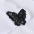 10pcs Butterfly Black Lace Applique Trim for Wedding Dress Garment Accessories Decoration Sew On Lace Fabric...
