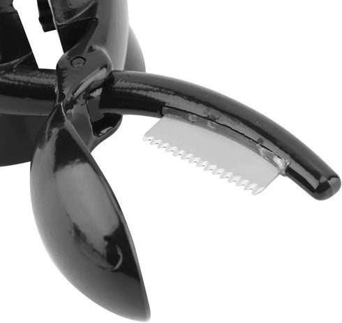 Fdit 2 in 1 Kitchen Quick Chestnut Clip Aluminum alloy Nut Cracker Sheller Nut Opener Plier Nutcracker Chestnut Clip...