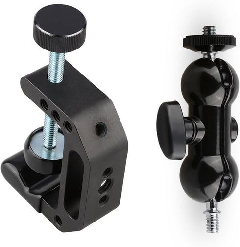 CAMVATE Camera Clamp Mount for DSLR Camera Led Video Light and Binoculars Holder Mount - 1122...