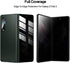 Tempered Glass Front Screen Protector Compatible with Samsung Galaxy Z Fold 3 5G+ 2X Privacy Inner Soft Protector+ 2X Camera Lens Protector+ 2X Si...