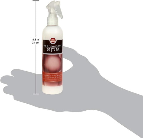 Best Shot Scentament Spa Botanical Body Splash, Body Spray Conditioner for Pets, Cat and Dog Cologne Spray, Soft Mimosa Nectar, 8 Oz....