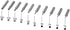 uxcell Torx Bits Set 10pcs 5/32 Inch Hex Shank T2-T20 Screwdriver Bit Set 28mm Length S2 Screw Driver Kit Tools...