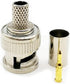 10 Pack BNC Male Crimp Connector to RG5962 BNC Male Crimp-On Connector for CCTV Coaxial Cables, Silver...
