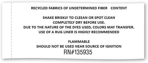 DII Chindi Home Collection Handwoven Multicolor Area Rag Run, 4x6', Taupe...