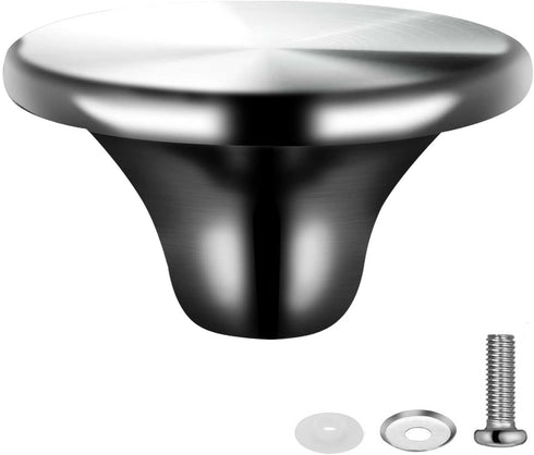 Dutch Oven Knob Stainless Steel Pot Lid Replacement Knob for Le Creuset, Aldi, Lodge, and Other Enameled Cast-Iron Dutch Oven (Frosted)...
