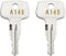 A145 SKS roof Rack Key,Replacement Keys for Yakima SKS Ski,Crossbars,Carrier Racks,Roof and Cargo Box.(Code A145)...