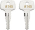 A145 SKS roof Rack Key,Replacement Keys for Yakima SKS Ski,Crossbars,Carrier Racks,Roof and Cargo Box.(Code A145)...