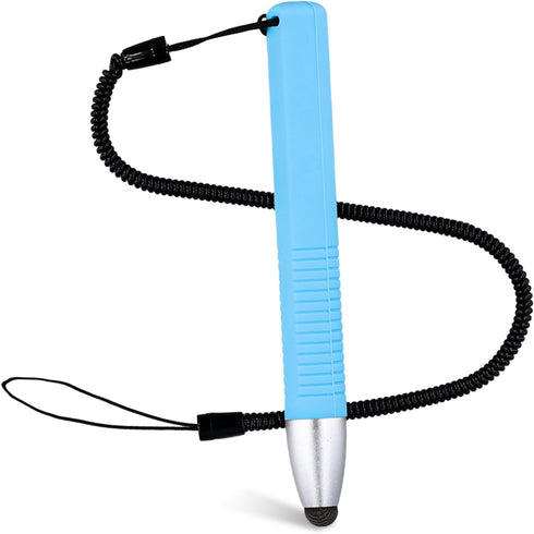 Kid-Friendly Stylus Pens for Touch Screens, Capacitive Stylus Pen with Tether Children's Crayon Stylus Pen Compatible with iPad iPhone Tablet Smar...