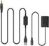 USB Cable AC-LS5 Drop voltage cable 5V-4.2V Camera Adapter + DK-X1 DC Coupler NP-BX1 NPBX1 Dummy Battery for Sony DSC-RX1 DSC RX100 RX1R...