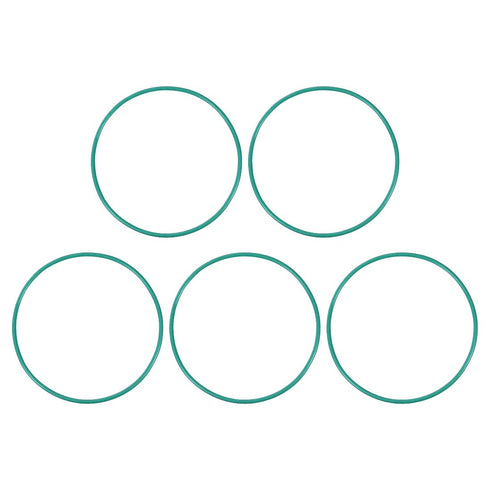 uxcell Fluorine Rubber O-Rings, 69mm OD 65.2mm ID 1.9mm Width FKM Seal Gasket for Machinery Plumbing, Green, Pack of 5...