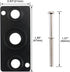 Baomain Pneumatic Replacement Parts 6 Gaskets with 12 Screws Work for 4V210-08 Solenoid Valve Black...