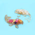 Opexicos 4Pcs Decorative Crystal Gravel Drop Glue Fish Shape Small Ornaments Gift Ornaments Fish Tank Aquarium Pool...