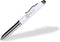 WixGear 3-in-1 Stylus Pen - Stylus Pen for Touch Screens with LED Flashlight and Pen (White)...