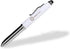 WixGear 3-in-1 Stylus Pen - Stylus Pen for Touch Screens with LED Flashlight and Pen (White)...