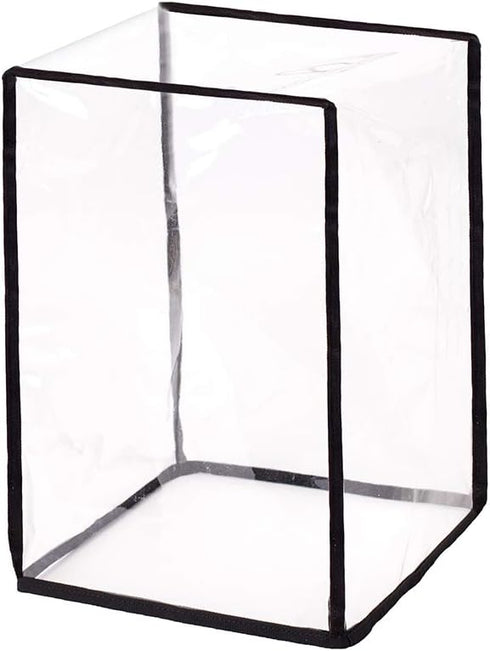 Clear Blender Cover Stain Resistant Kitchen Mixer Protector PVC Dust-Proof Appliance Machine Cover (24x24x34cm)...