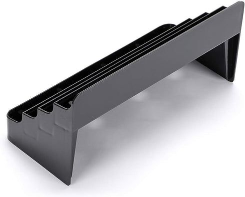 Hipiwe Business Card Holder for Desk- 8 Pocket Acrylic Business Card Display Stand Office Desktop Name Card Organizer,Fits 480Pcs Business Cards (...