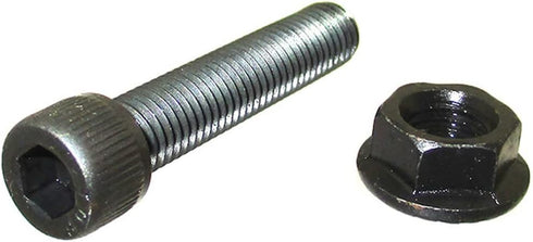 6pcs 1/4-28 x 1.25 Racing Wheel Stud Bolt Serrated Hex Flange Nut for Racing Go Kart...