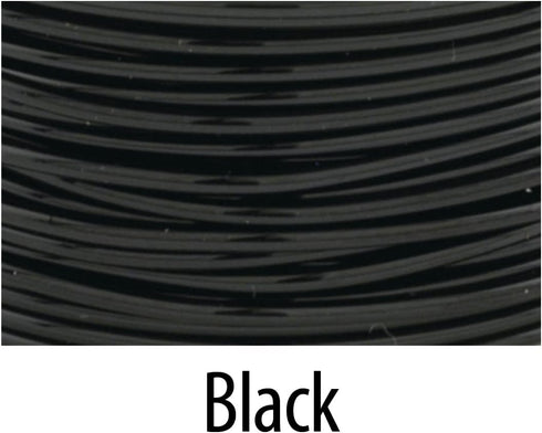 Artistic Wire, 26 Gauge Tarnish Resistant Colored Copper Craft Jewelry Wrapping Wire, Black, 30 yd...