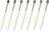 Pilot Japan Gel Ink Ballpoint Pen Nuance Black 7 Colors Set 0.5mm LIL-30EF Black, Blue, Green, Yellow, Brown, Red, Violet With Original Stylus Bal...