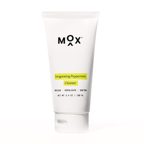 Mox Skincare Hydrating Mint Face Cleanser (3.4 oz) | Exfoliating Daily Face Wash | Unclog Pores with Salicylic Acid...