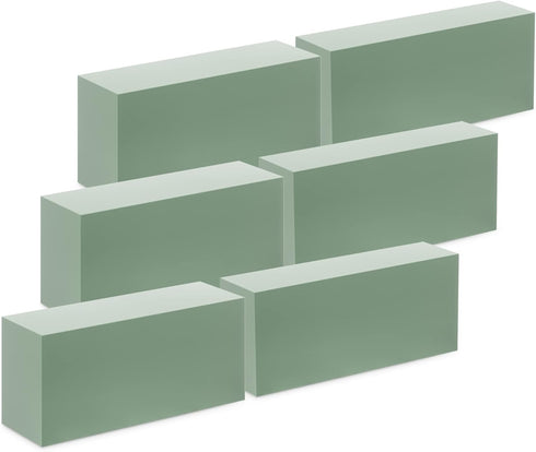 FloraCraft Floral Desert DryF?M 6 Piece Brick 2.6 Inch x 3.4 Inch x 7.8 Inch Green...