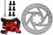 Akozon Brake Disc, 140mm Diameter Brake Disc Caliper Kit for Electric Scooter...