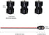 OLIREXD Two Layers 4 X 1.5V (6V) AA Battery Holder Case with 9V I Type Standard Snap Clip Connector Plastic Housing Batteries Cover Leads Wire (3 ...