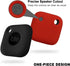 Geiomoo Silicone Case for Tile Mate 2024, Tile Mate 2022, Soft Scratch Resistant Cover with Carabiner (2 Pack Black+Red)...