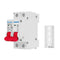 DC Miniature Circuit Breaker 2P 1000V 63A Solar Mini Circuit Breaker Battery Switch Thermal Magnetic Trip DIN Rail Mount DC Disconnect Switch DC M...