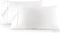 HC Collection Pillow Cases Standard Size/Queen Size Set of 2- Microfiber, Extra Soft Pillowcases - Easy Care & Machine Washable - White...