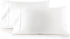 HC Collection Pillow Cases Standard Size/Queen Size Set of 2- Microfiber, Extra Soft Pillowcases - Easy Care & Machine Washable - White...