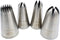 Extra Large Piping Nozzles, 1M 1B 2D# 9FT Seamless Stainless Steel Piping Icing Tips for Cakes...