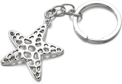 PHAETON 30PCS Employee Appreciation Starfish Keychain Gifts - Thank You Gifts for Coworker, Teacher, Assistant, Secretary, Nurse, Graduation, 3.8i...