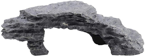 Tnfeeon Tortoise Basking, Hiding Cave Aquarium Reptile Hide Habitat Climbing Dock Decoration Ornament...