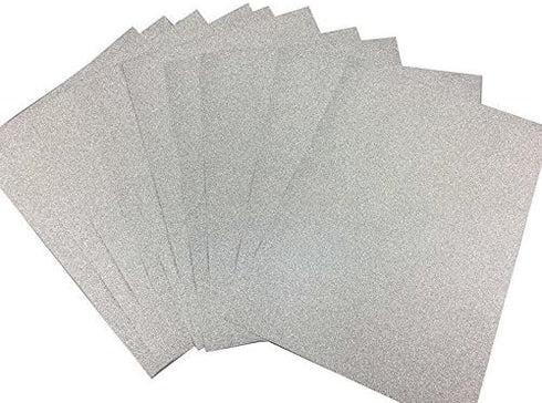 Premium 10 Sheets Gold Glitter Sparkling Cardstock 8.5 x 11 inches 250GSM Use For Scrapbooking Holidays Weddings Birthdays Parties Paper Cutting B...