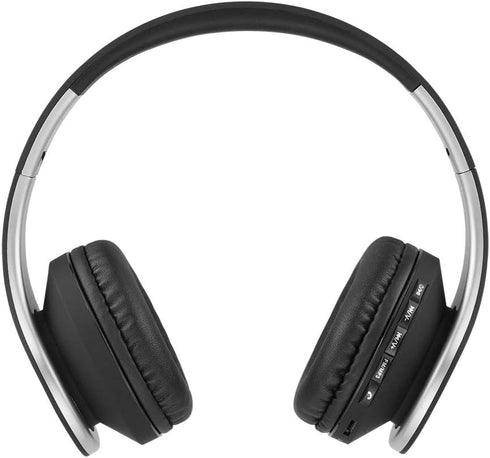 PowerLocus Bluetooth Headphones Over Ear, Wireless Headphones Foldable, Hi-Fi Stereo, Soft Memory Foam Earmuffs, Lightweight, Built-in Mic & Wired...