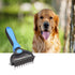 pets grooming tools (PPGT-002 pink) Premium Pet Dematting Comb – Exceptional Grooming Accessory for Pets...