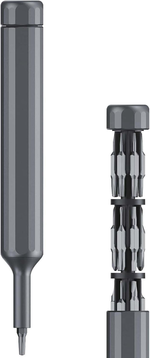 39 in 1 Precision Screwdriver Set, Mini Screwdriver Set with 38 pcs Tough S2 Alloy Steel Bits, Manual Pen Shape Small Screwdriver, Phillips, Slott...