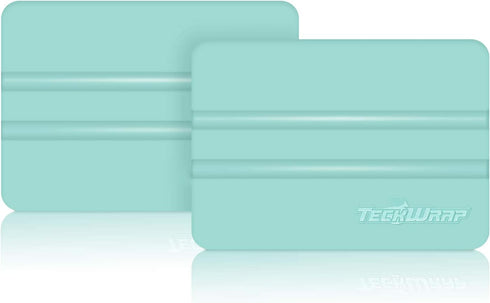 TECKWRAP Craft Mint Squeegee Vinyl Scraper Decal Applicator Tool 2pcs/Pack...