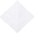 Perry Ellis 12 Pack Handkerchief (100% Cotton White with Satin Border, 16" x 16")...