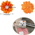 40Pcs Puppy Yorkie Dog Hair Bows Flower with Rubber Band,Pet Small Dog Girl Flower Christmas Hair Topknot Bowknot Hair Accessories Pet Grooming fo...