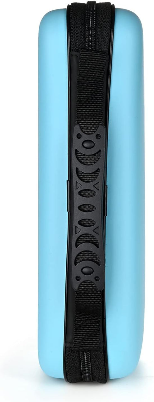alavisxf xx CD Case, 96 Capacity EVA Protective Blu-ray DVD Case Portable Zipper CD Case Holder Disc Storage Organizer Wallet Bag for Car Home Tra...