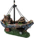 1 pcs Fish Tank Landscaping, Pirate Ship Wreckage, Aquarium Decorations and Ornaments...