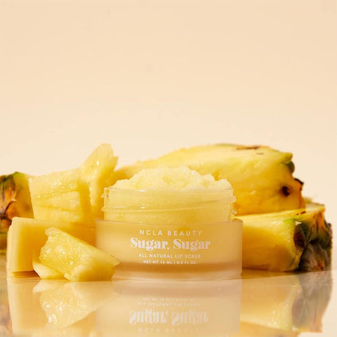 NCLA - Natural Sugar, Sugar Lip Scrub | Vegan, Cruelty-Free, Clean Skincare (Pineapple)...