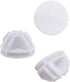 C&AHOME 24pcs Wire Cube Plastic Connectors for Cube Storage Modular Closet Organizer and Metal Grid Shelving Unit White...